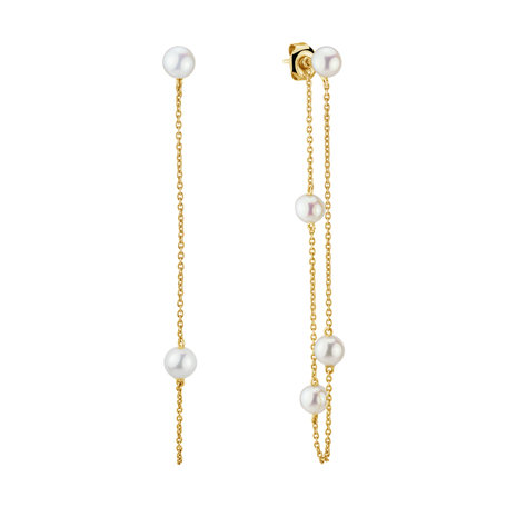 Earrings with Pearl Pearly Godess