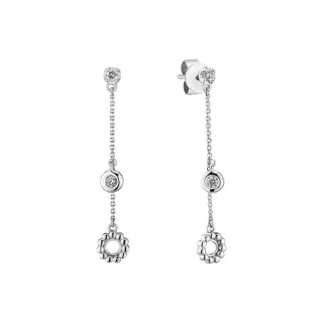 Diamond earrings Regal Reverie