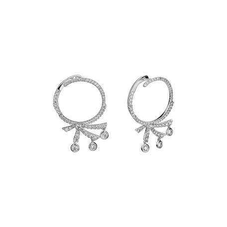 Diamond earrings Frozen Brilliance