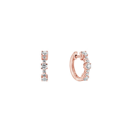 Diamond earrings Dazzling Destiny