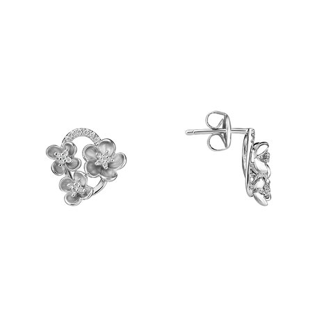 Diamond earrings Summer Garden