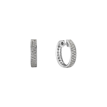 Diamond earrings Inferno Love