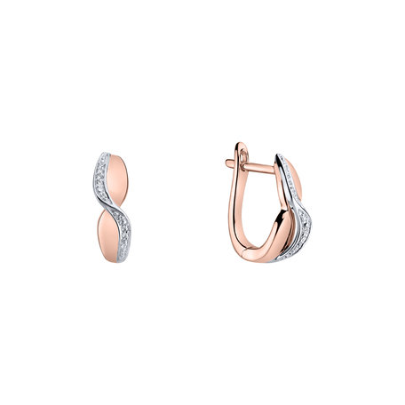 Diamond earrings Infinite Style