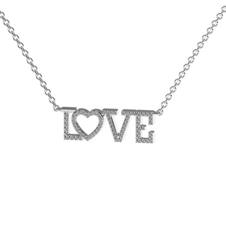 Diamond necklace Shiny Love