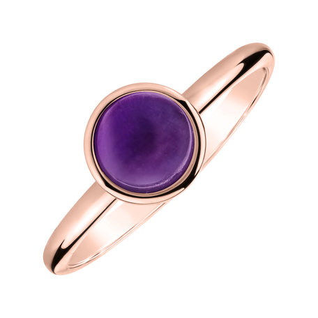 Ring with Amethyst Brazil Bonbon