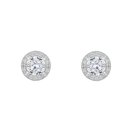 Diamond earrings Sparkling Rain