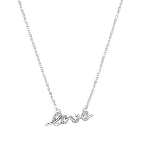 Diamond necklace Tender Love