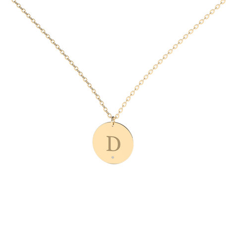 Diamond necklace Big Coins D