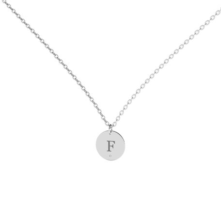 Diamond necklace Little Coins F