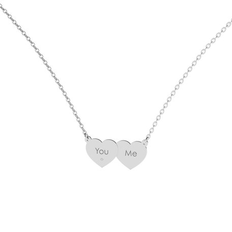 Diamond necklace You & Me