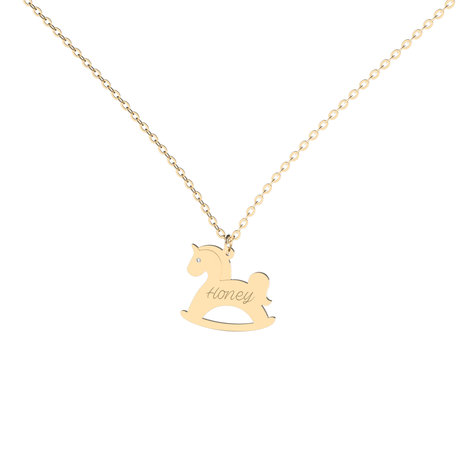 Diamond necklace Honey Horse