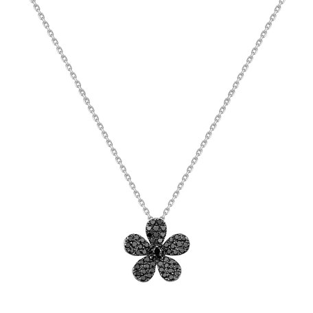 Diamond pendant Sunshine Daisy