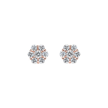 Diamond earrings Shiny Constellation