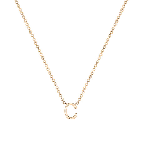 Diamond necklace Round Line C