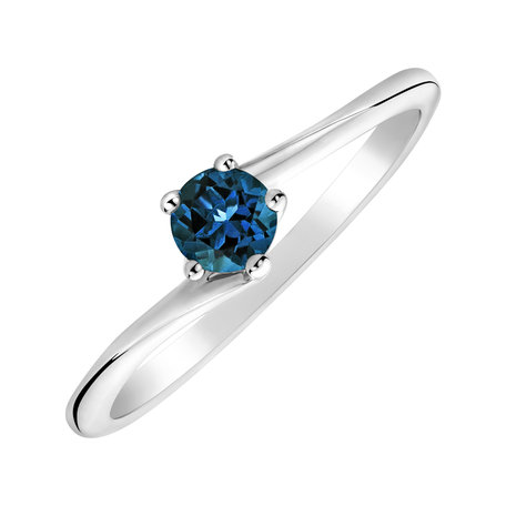 Ring with Topaz London Bonbon