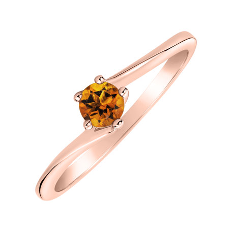 Ring with Citrine Madeira Bonbon