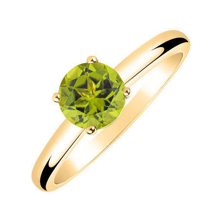 Ring with Peridot Bonbon