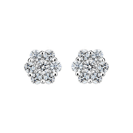 Diamond earrings Shiny Constellation