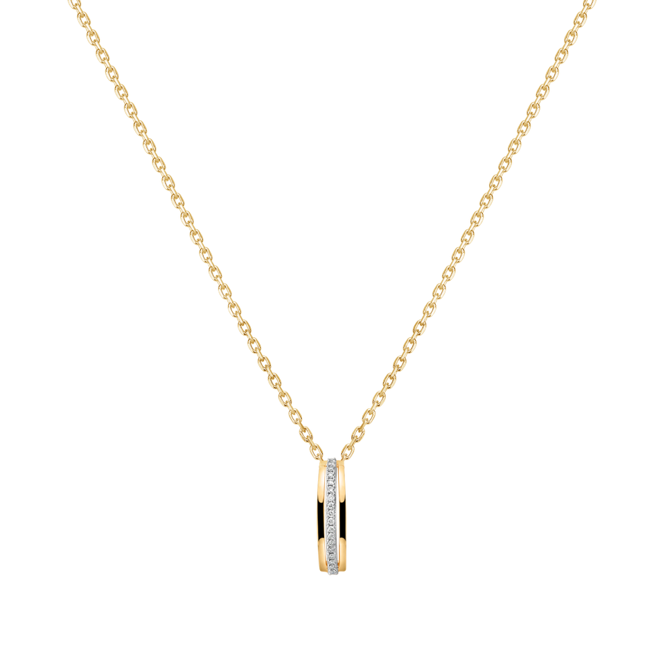 Diamond pendant Elegant Line