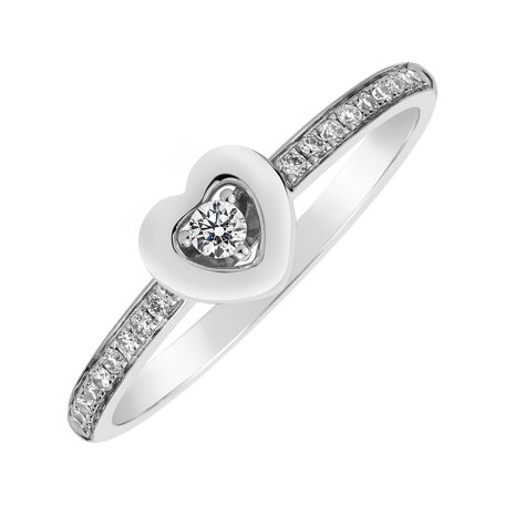 Diamond ring Tender Heart