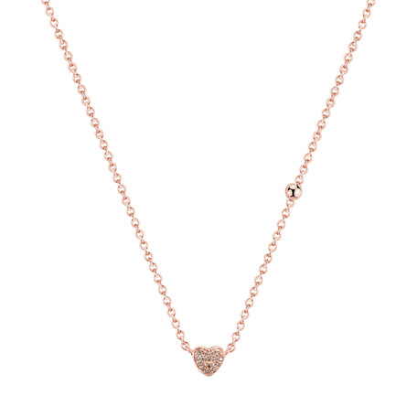 Diamond necklace Tender Heart