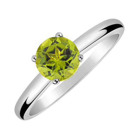 Ring with Peridot Bonbon