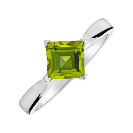 Ring with Peridot Bonbon