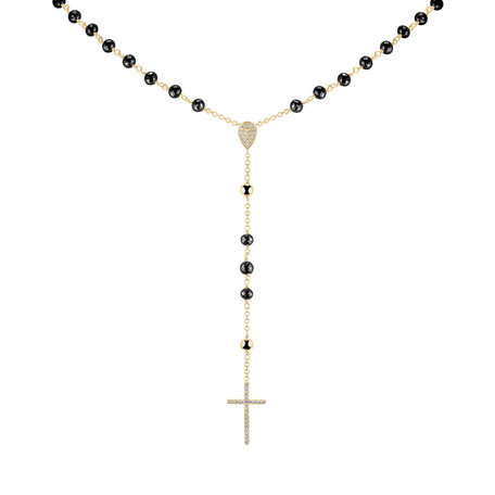 Diamond necklace Elegant Cross