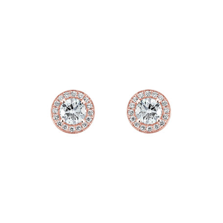 Diamond earrings Sparkling Rain