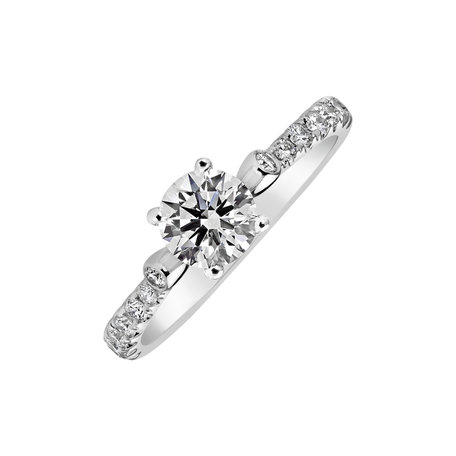 18ct white gold diamond ring Preciosa