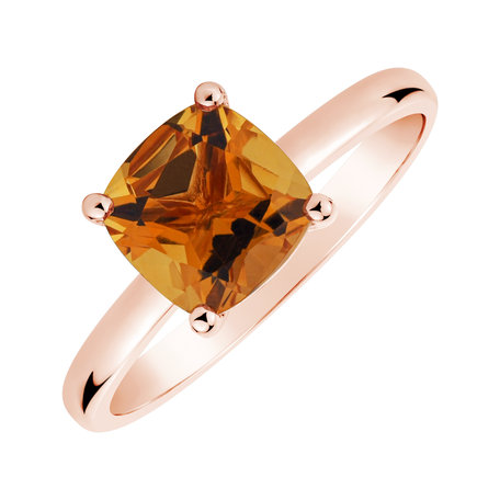 Ring with Citrine Madeira Bonbon