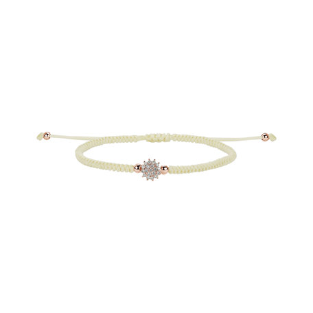14ct rose gold diamond bracelet Simple Magic