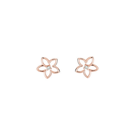 Diamond earrings Flowery Dream