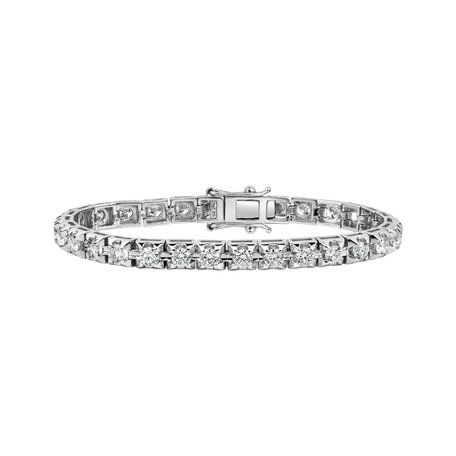 18ct white gold diamond bracelet Ralana