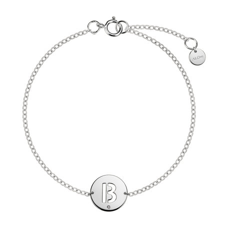 Diamond bracelet Coins Cut B