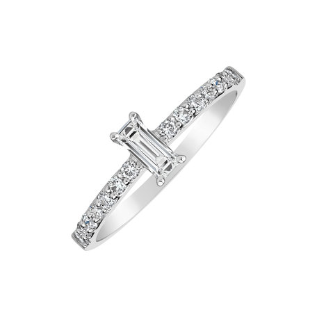 Diamond ring Radiant Promise