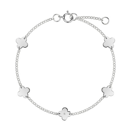 Diamond bracelet Charm of Fortune