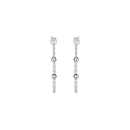 Diamond earrings Spin