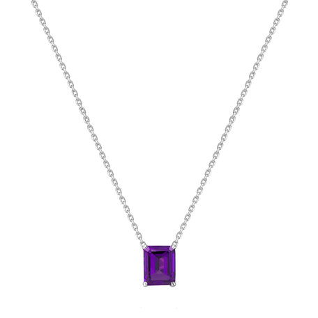 Necklace with Amethyst Mosselyn