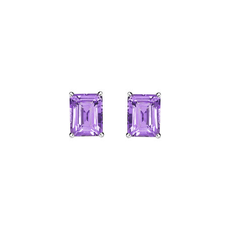 Earrings with Amethyst Winslow