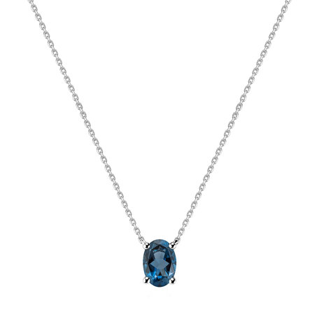 Necklace with Topaz Mystic Depth