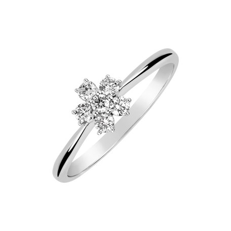 Diamond ring Miracle Flower