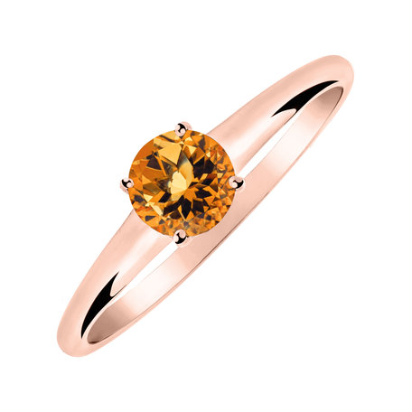 Ring with Citrine Sweet Bliss