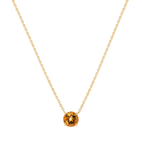 Necklace with Citrine Thalassali