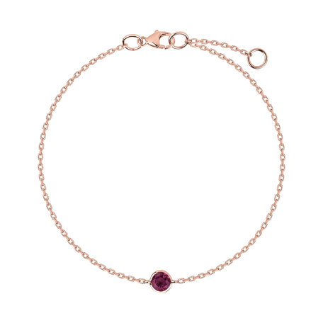 Bracelet with Rhodolite Roggeveen