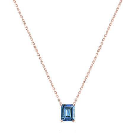 Necklace with Topaz Mosselyn