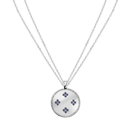 Necklace with Sapphires Aveline