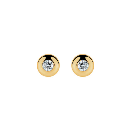 Diamond earrings Noble Dots