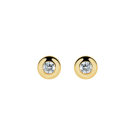 Diamond earrings Noble Dot