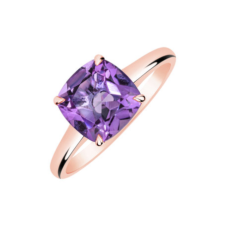 Ring with Amethyst Araminta